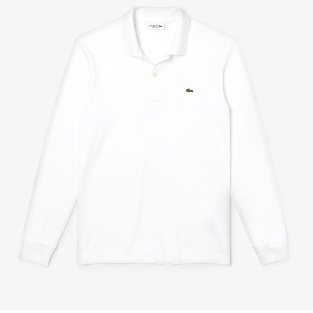 Lacoste Long Sleeve Pima Polo